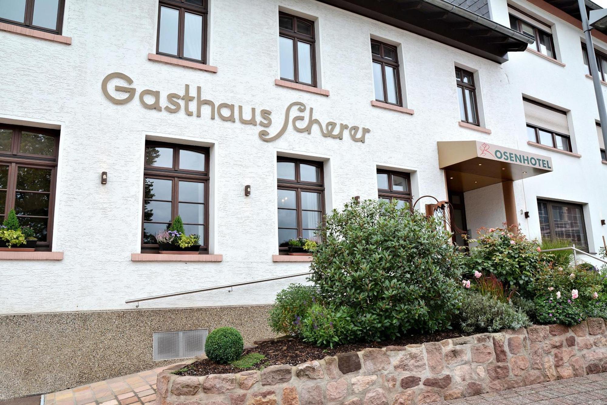 Rosenhotel Scherer Schiffweiler Bagian luar foto